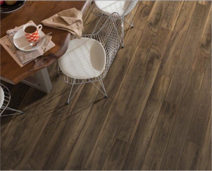 Brown vinyl floor planks for sale